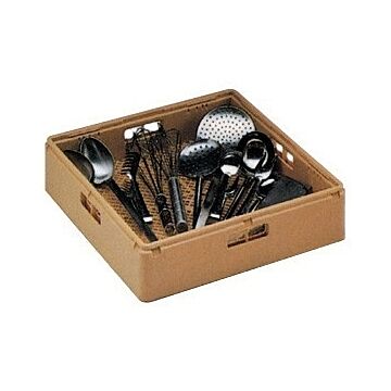 Zanussi Besteckkorb Kunststoff, braun