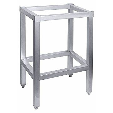 Contacto Edelstahluntergestell für PE Hackblock, 400 x 400 mm