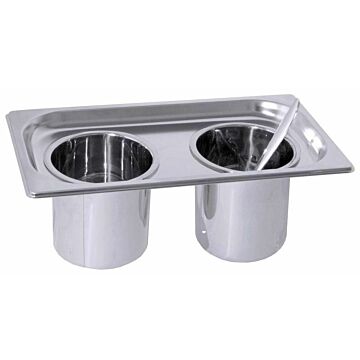 Contacto Einsatzblech GN 1/3 für Saladette