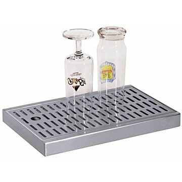 Contacto Tropfblech, Edelstahl, 200 mm