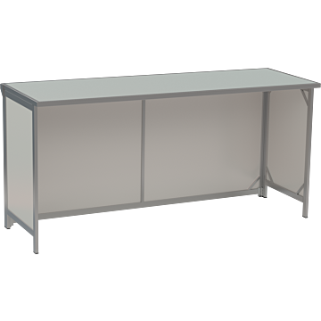 Hagola Mobile Theke Klapptheke mit integrierter Arbeitsplatte