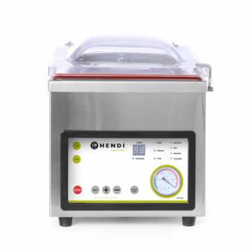 Hendi Vakuumkammern-Verpackungsmaschine Profi Line, Dichtungsband: 300 mm, 230 V / 0,37 kW, 370 x 480 x (H) 435 mm