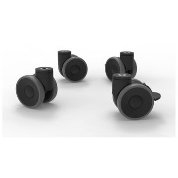 Unox Drehbares Rad mit Bremse