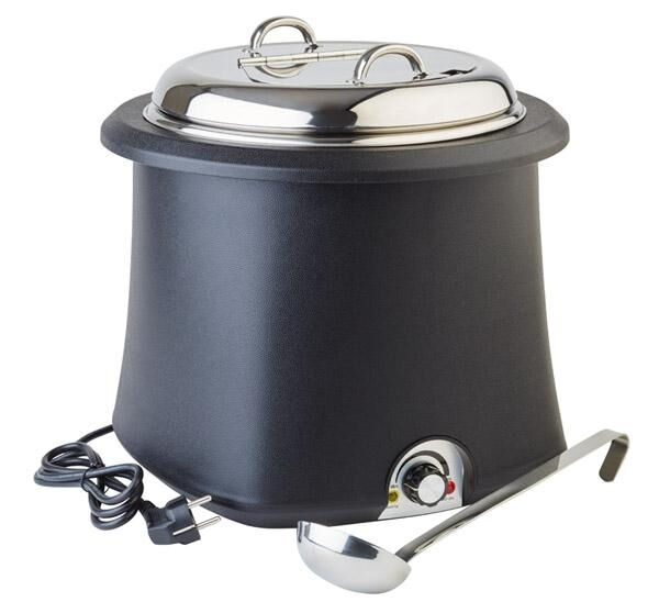 Stalgast Elektrischer Suppentopf, gerade Form, 5,7 Liter