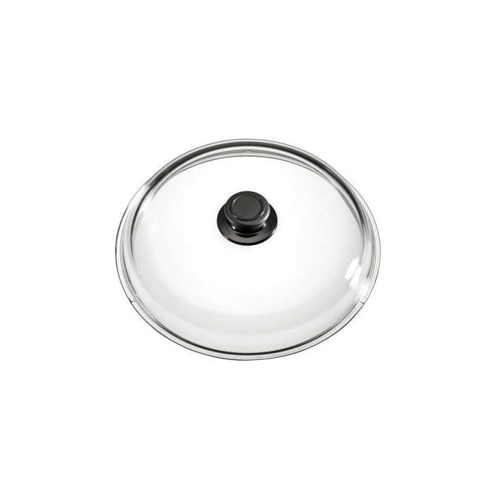 SARO Eurolux Vollglasdeckel,  Ø 16 cm, inkl, Deckelknopf