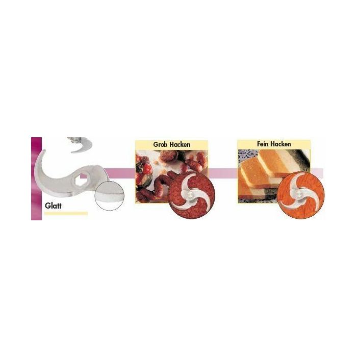 Robot Coupe Kutter R 20 Glatte Klinge