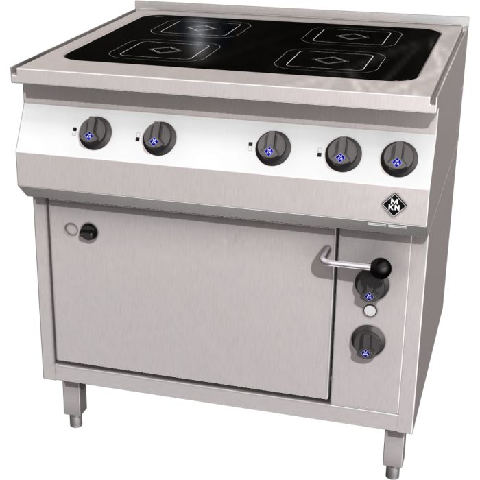 MKN HotLine Elektro Herd Vitro 4 mit E-Backofen 1 1/2 GN