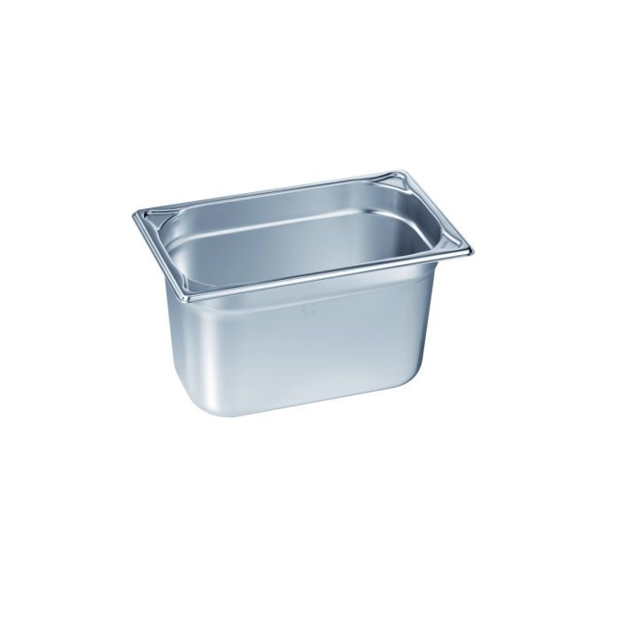 B.PRO Gastronorm-Behälter 4,0 Liter Edelstahl GN 1/4-150 mm