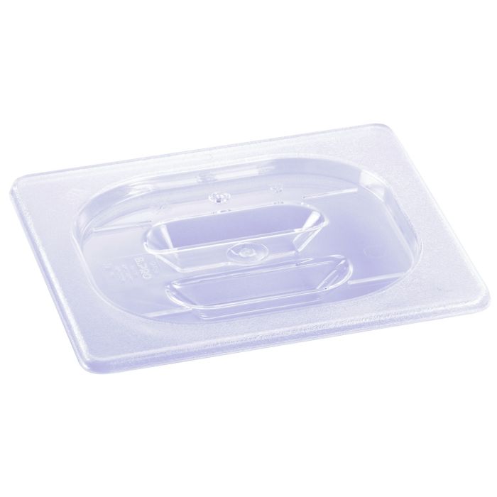 B.PRO Gastronorm Deckel mit Griffmulde Polycarbonat-GN 1/6 (176 x162 mm)