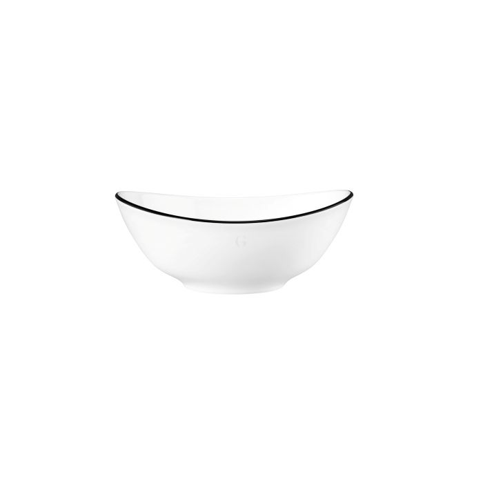 Seltmann Weiden MODERN LIFE Black Line Suppenschale oval 16 cm
