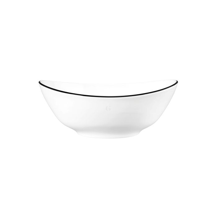 Seltmann Weiden MODERN LIFE Black Line Suppenschale oval 21 cm