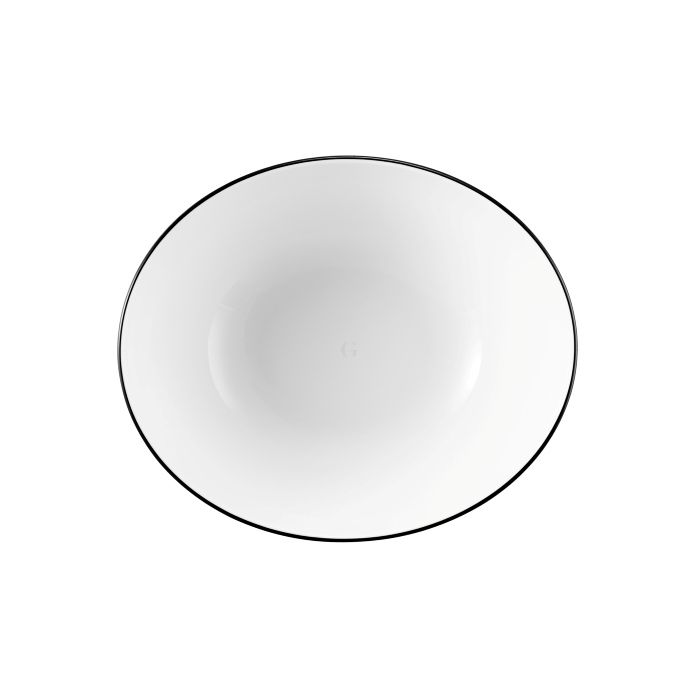 Seltmann Weiden MODERN LIFE Black Line Suppenschale oval 25,5 cm