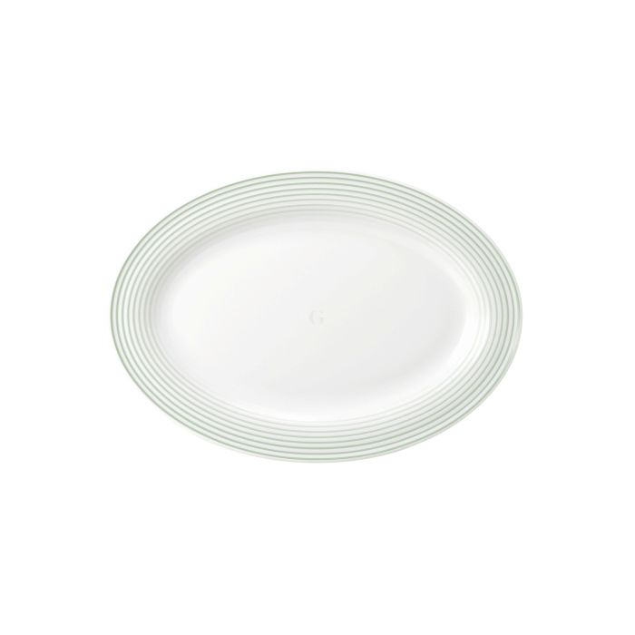 Seltmann Weiden BLUES Platte oval 25 cm, salbeigrün