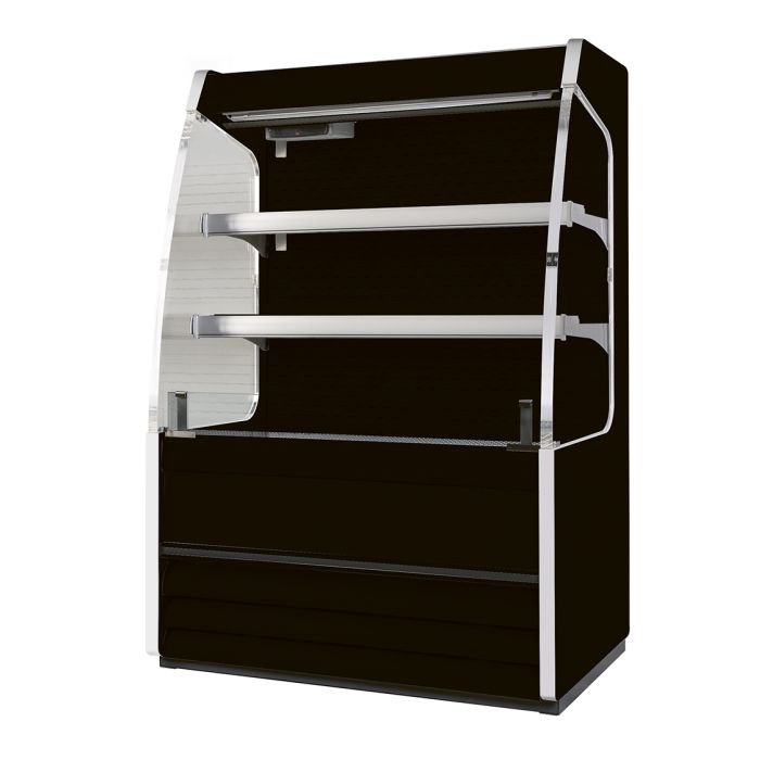 NordCap Wandkühlregal MERCURY 100 H 1424 M1 Black