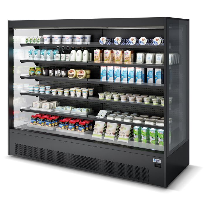 NordCap Wandkühlregal GALAXY TN 2500 OPEN