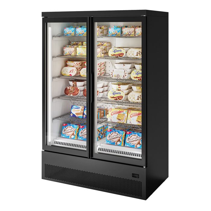 NordCap Umluft Gewerbetiefkühlschrank GALAXY TB H205 2P