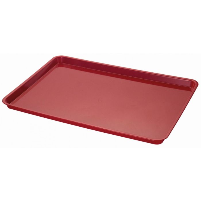 SARO ABS Tablett 590 x 410, Farbe: Rot, VPE 20