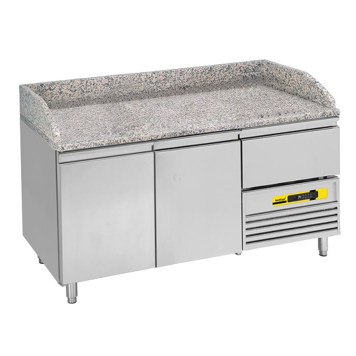 NordCap Pizzakühltisch Serie PT 2-C