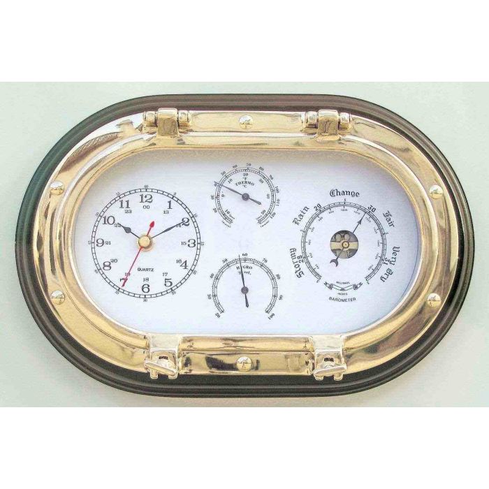 Sea Club Uhr, Baro-, Thermo- & Hygrometer
