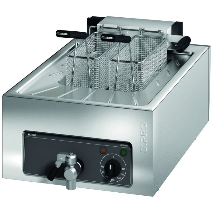 B.PRO Auftischgerät Fritteuse inkl. Deckel BC DF 5000