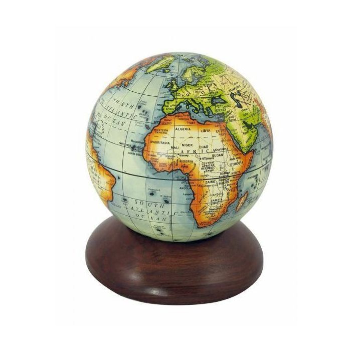 SeaClub Globus auf Holzsockel