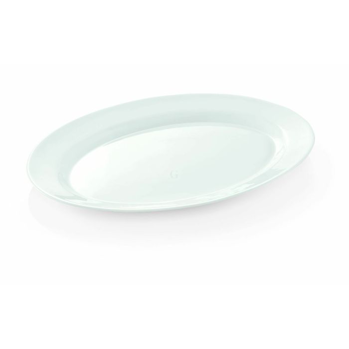 WAS Platte Uni 30,5 x 22,5 cm, 2 Stk. Opalglas