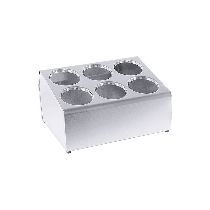 Contacto Besteckbehälter, zweireihig, für 6 Besteckköcher