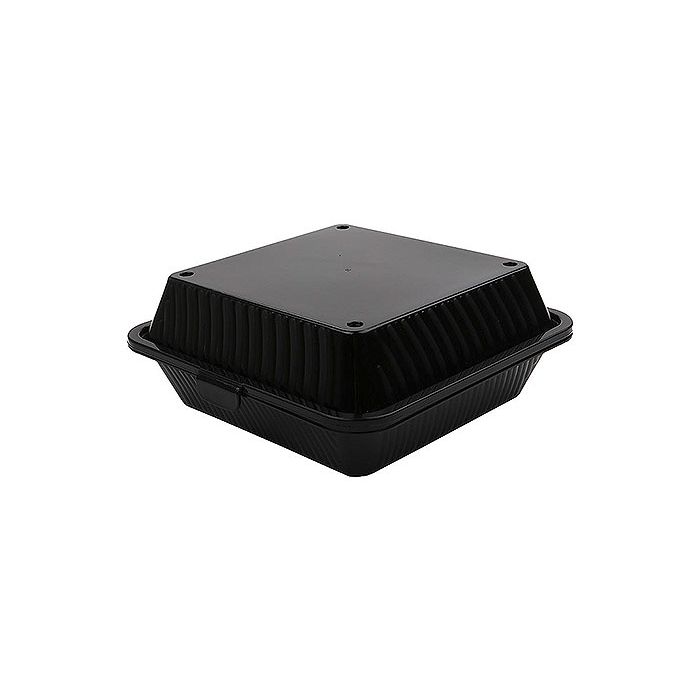 Contacto Eco-Takeouts Behälter, schwarz
