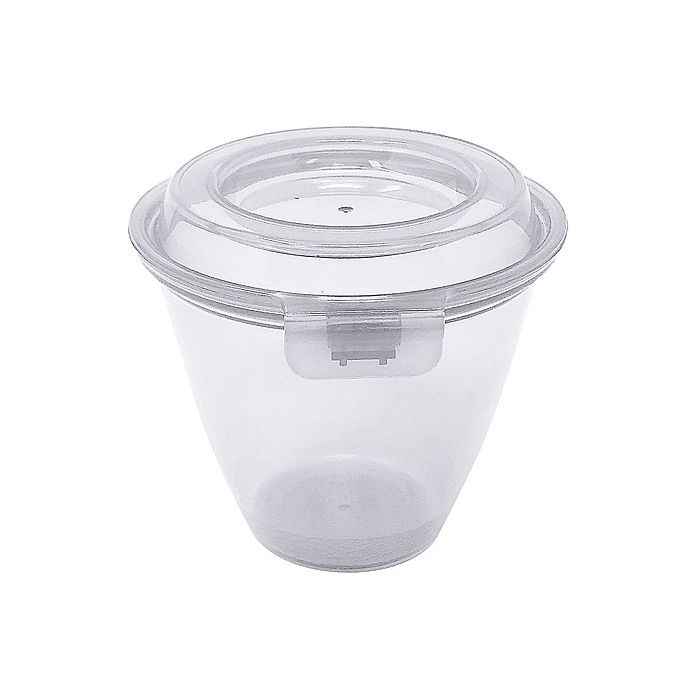 Contacto Eco-Takeouts Behälter, Klappdeckel, weiß