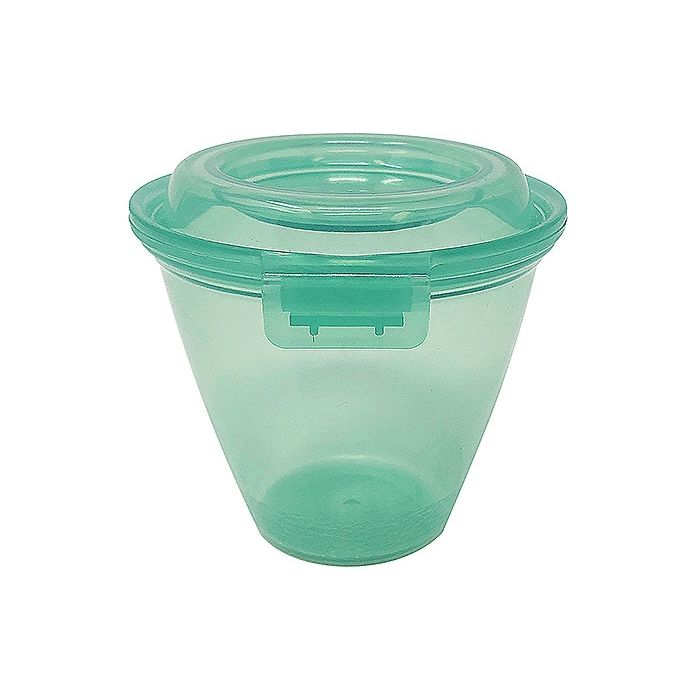 Contacto Eco-Takeouts Behälter, Klappdeckel, 365 ml, grün