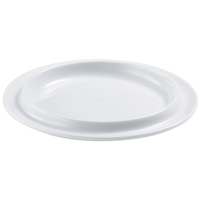 Frilich RAISER OAK Clochenplatte - Porzellanplatte, weiß