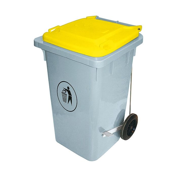 Contacto Abfalleimer, gelb