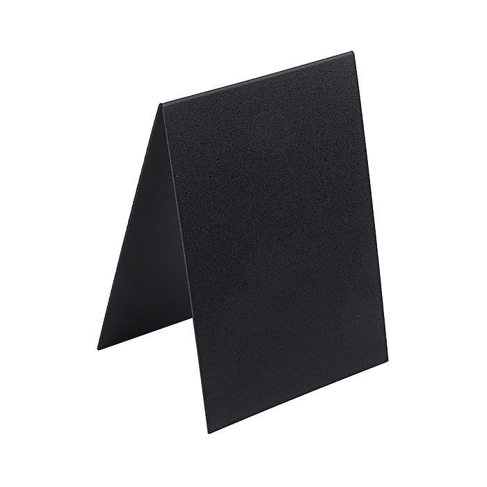 Contacto Dach-Aufsteller DIN A7, schwarz