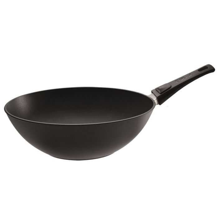 SARO Eurolux Premium Wok Squeezed Ø 30 cm, abnehmbarer Griff