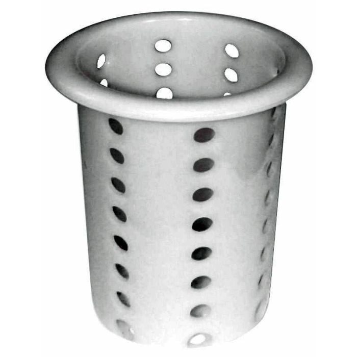 Contacto Besteckköcher, Polyethylen, weiß