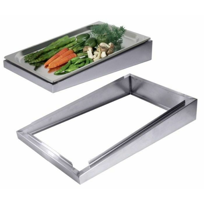 Contacto Edelstahlrahmen für GN