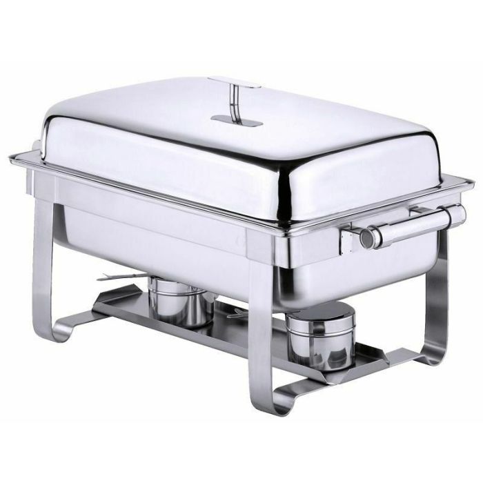 Contacto Chafing Dish GN 1/1, hochglänzend, zusätzl. elekt. Heizplatte