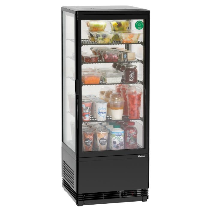 Bartscher Mini-Kühlvitrine 98L-SW