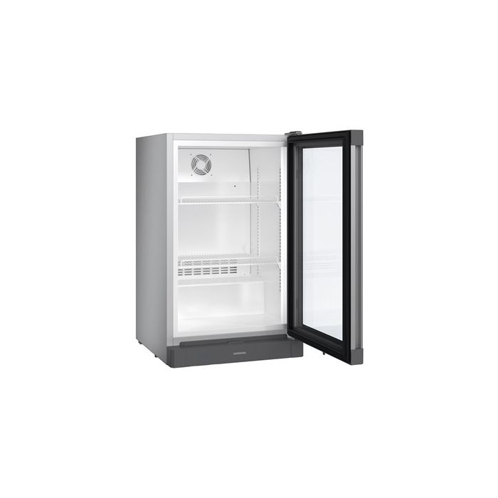 Liebherr Edelstahl Thekenkühler mit Glastür BCv 1103