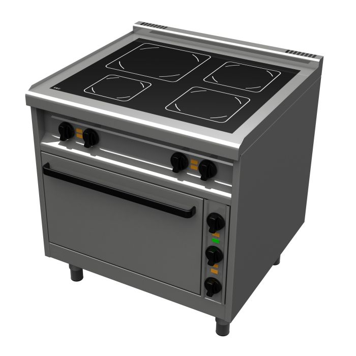 EKU Thermik 750 Glas-Ceran-Herd EH-4