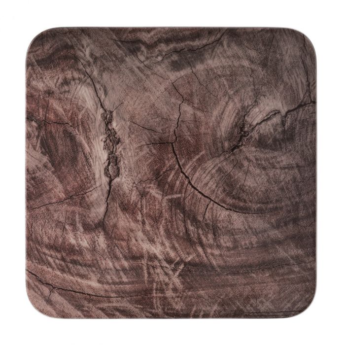 Seltmann Weiden Coup Fine Dining Oak Coupteller flach eckig 29x29 cm M5383