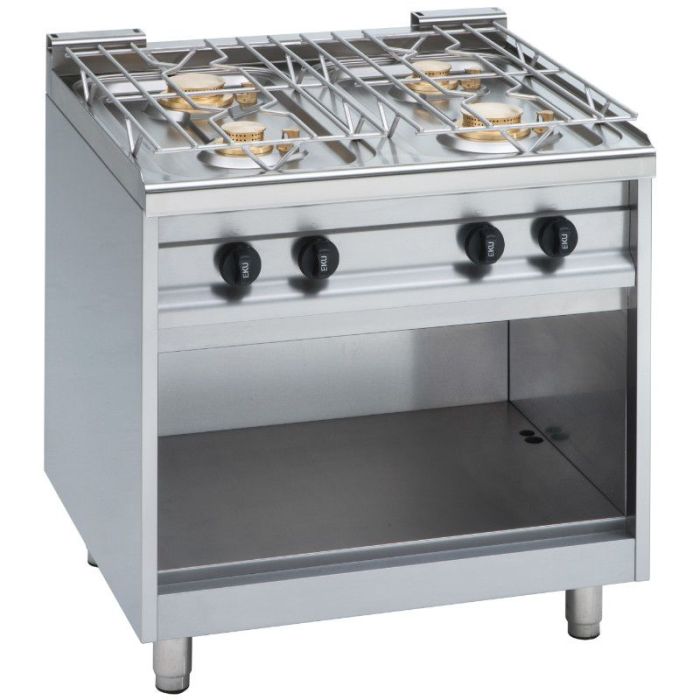 EKU Thermik 650 Gas-Herde "EmaxxBurner Kompakt" EB-650-GST-4