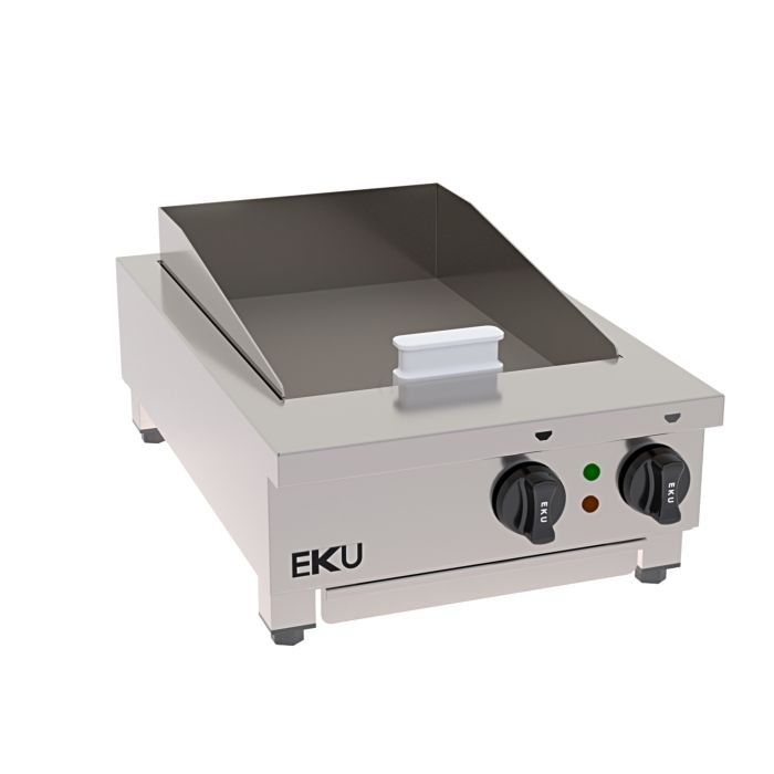 EKU Snackline Auftisch-Grillplatte Duplex GRE-K-40-50-D