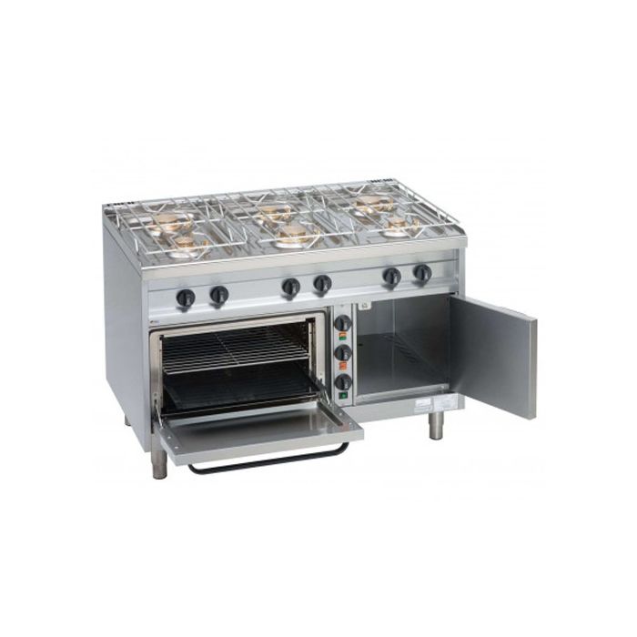 EKU Thermik 750 Gas-Herd EB-750-GEHW-6 EmaxxBurner