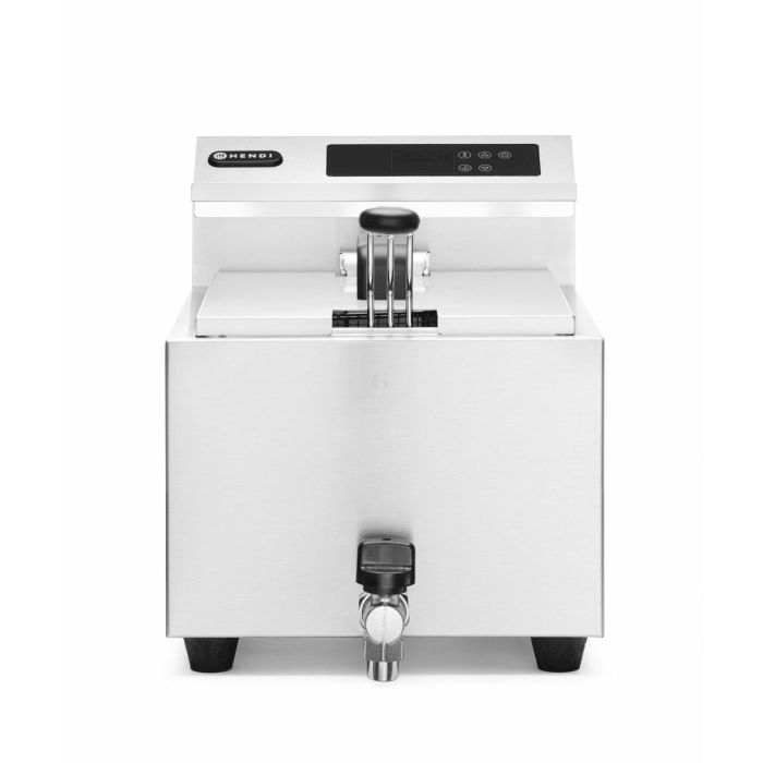 Hendi Friteuse Profi Line digital - mit Ablasshahn - 8 l, 8L, 230V/3500W, 300x515x(H)345mm