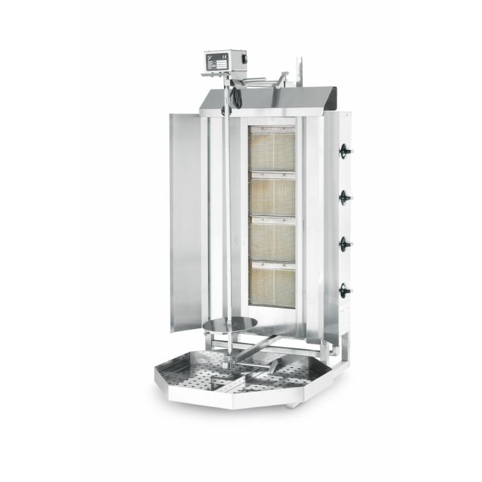 Hendi Dönergrill Gas Profi Line, 12 kW, 470 x 550 x (H) 1150 mm