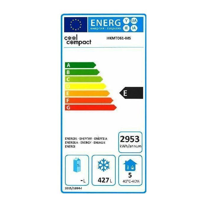 Cool Compact Tiefkühlschrank Magnos 610 energielabel