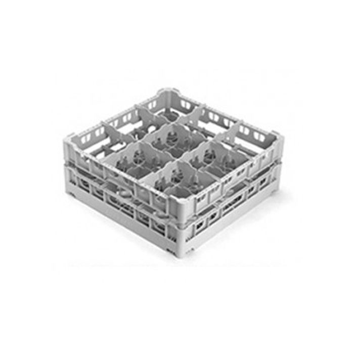 Hobart Kunststoffkorb S-16 500 x 500 mm mit 16 Fächer