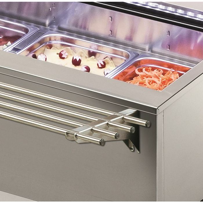 KBS Salatbar Isola 4M VT Tablettrutsche Rundrohr