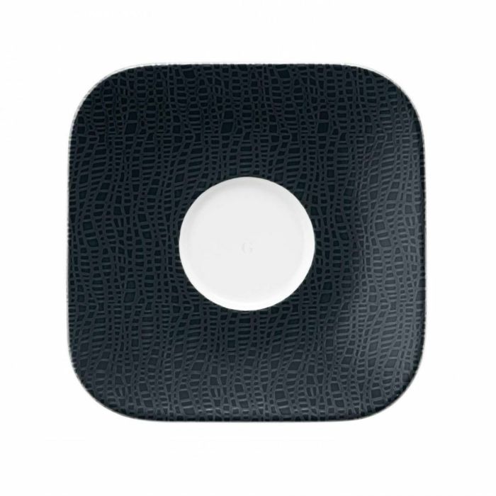 Seltmann Weiden COUP Fine Dining Fashion Kombi-Untere eckig groß 16x16 cm M5387, schwarz 